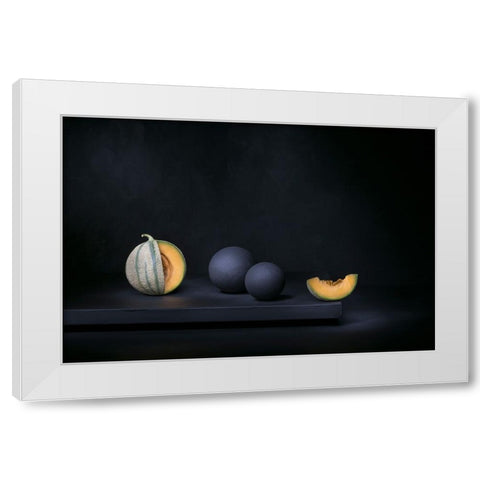 A Piece Of Moon White Modern Wood Framed Art Print by Verot, Christophe