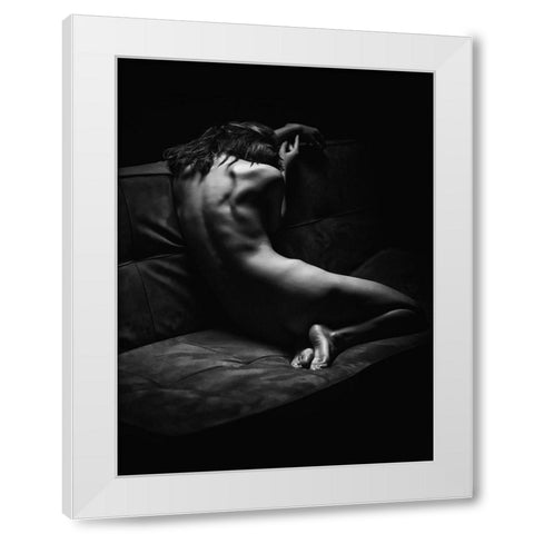 Dreamer White Modern Wood Framed Art Print by Yang, James