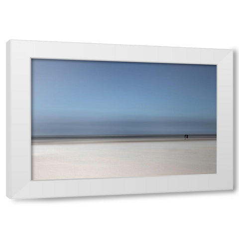 The Beach Boys White Modern Wood Framed Art Print by Claes, Gilbert