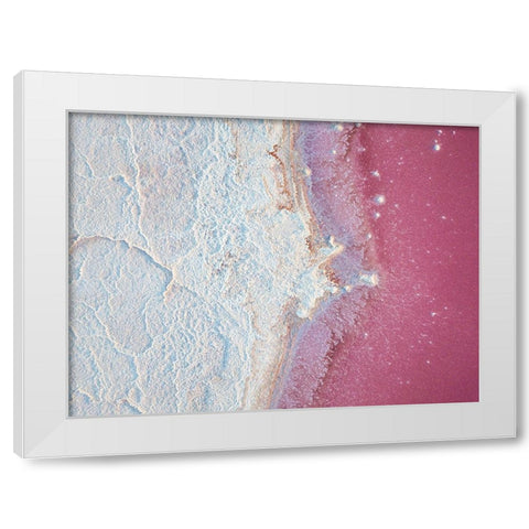 Salty World II White Modern Wood Framed Art Print by Carrillo Lopez, Antonio