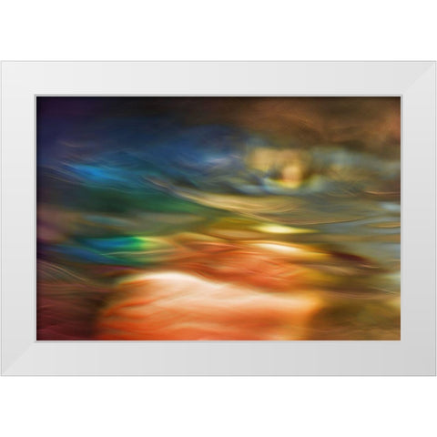 Daydreaming White Modern Wood Framed Art Print by Westum, Heidi