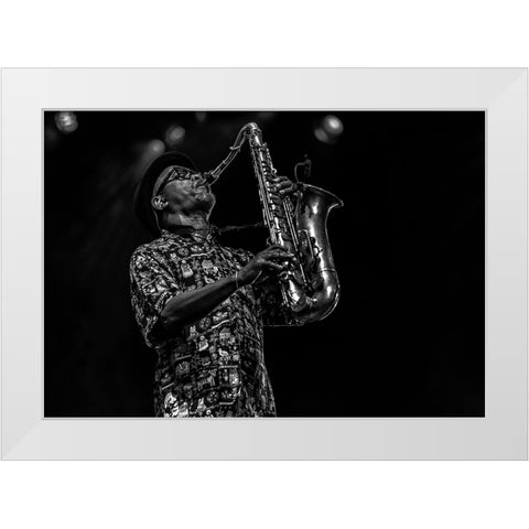 Magic Moments 01 White Modern Wood Framed Art Print by Domont, Jois