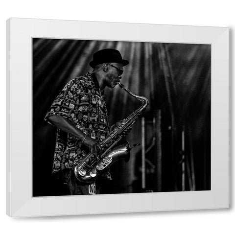 Magic Moments 02 White Modern Wood Framed Art Print by Domont, Jois