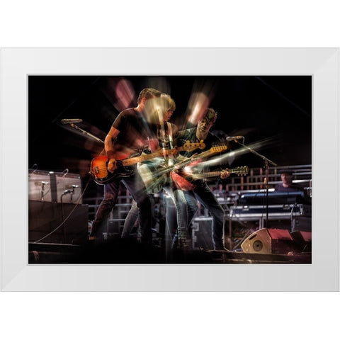 Pretenders White Modern Wood Framed Art Print by Domont, Jois