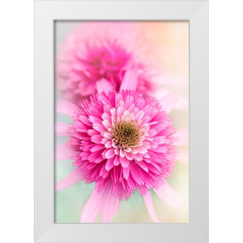 Summer Spirit White Modern Wood Framed Art Print by Parker, Jacky