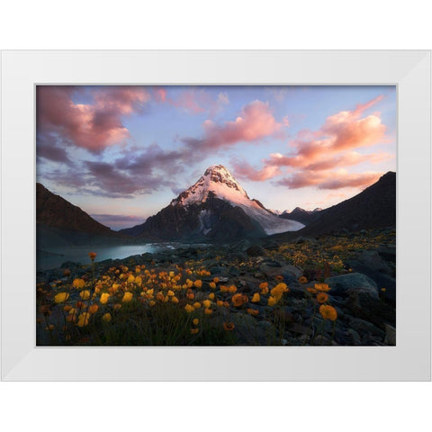 E?Paemmacsc??AdÂCÂNaandsup3;D White Modern Wood Framed Art Print by Kaka