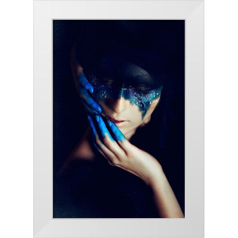 Empathy White Modern Wood Framed Art Print by Bolgov, Ruslan