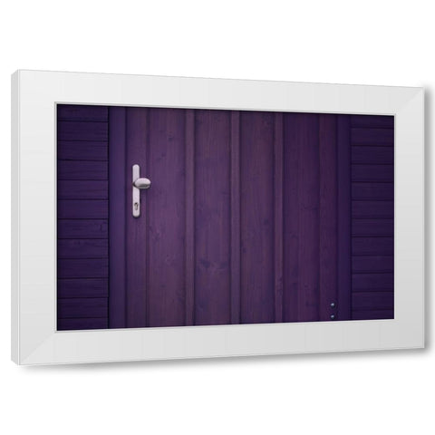 Closed Still Life White Modern Wood Framed Art Print by Menhard, Ingo