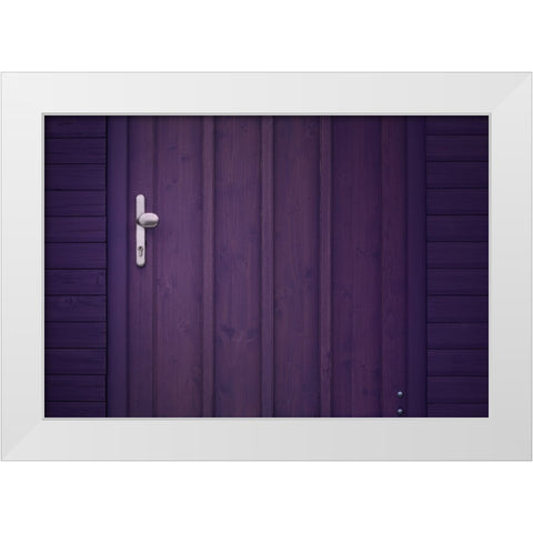 Closed Still Life White Modern Wood Framed Art Print by Menhard, Ingo