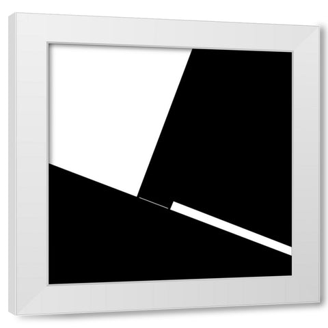 Septum White Modern Wood Framed Art Print by Claes, Gilbert