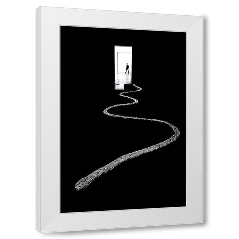 Tate Museum  London White Modern Wood Framed Art Print by Eichelberg, Amnon