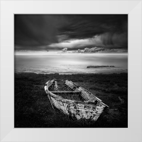 In A Broken Dream White Modern Wood Framed Art Print by Digalakis, George