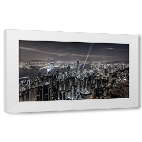 Signature White Modern Wood Framed Art Print by Agazzi, Andreas