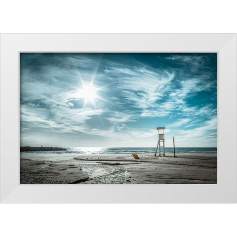 ... Winter Time ! White Modern Wood Framed Art Print by Principato, Antonio