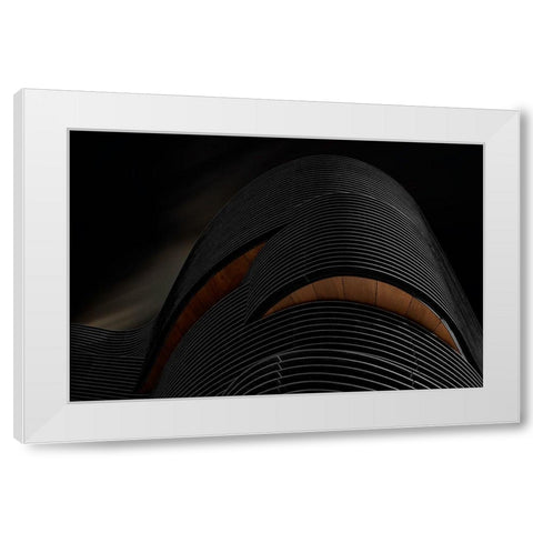 Closed Existence White Modern Wood Framed Art Print by Claes, Gilbert