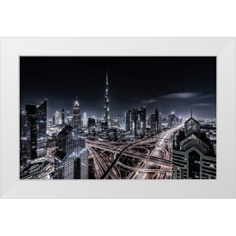 Magnum White Modern Wood Framed Art Print by Agazzi, Andreas