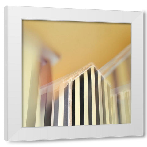 Summer Feelings White Modern Wood Framed Art Print by Claes, Gilbert