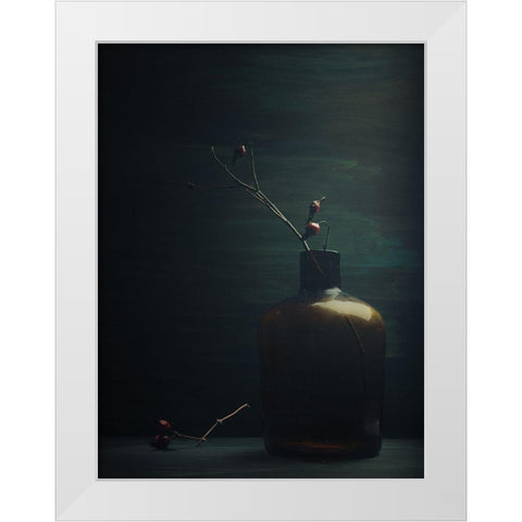 Untitled White Modern Wood Framed Art Print by Pavlovskyy, Vladimir