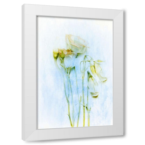 The Unconscious Beauties White Modern Wood Framed Art Print by Devos, Delphine