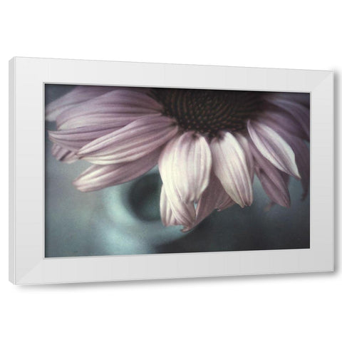 Meet Me Halfway White Modern Wood Framed Art Print by Van Der, Corinna