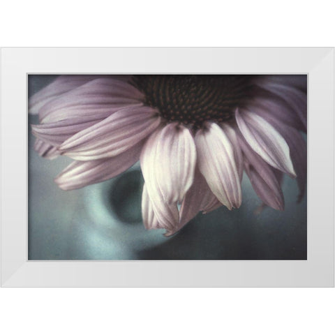Meet Me Halfway White Modern Wood Framed Art Print by Van Der, Corinna