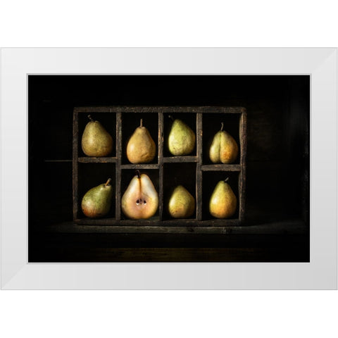 Be Different ! White Modern Wood Framed Art Print by Bonadio, Heather