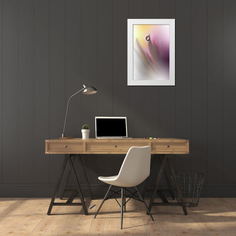 Abstract Illusion.. White Modern Wood Framed Art Print by Nan, Juliana