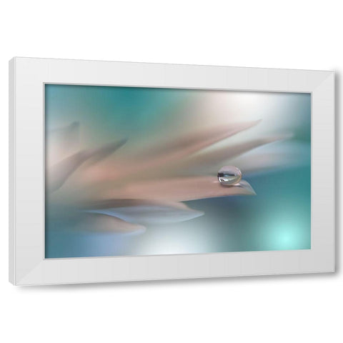 White Symphony.. White Modern Wood Framed Art Print by Nan, Juliana