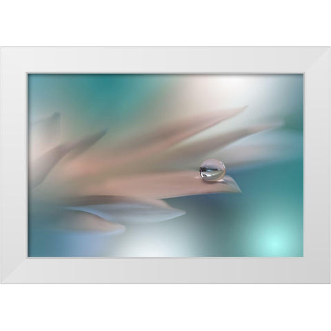 White Symphony.. White Modern Wood Framed Art Print by Nan, Juliana
