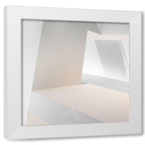Soffitto Leggero White Modern Wood Framed Art Print by Claes, Gilbert