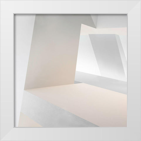 Soffitto Leggero White Modern Wood Framed Art Print by Claes, Gilbert