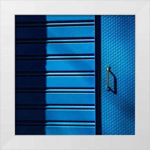 Industrial Detail Barcelona White Modern Wood Framed Art Print by Schuster, Inge