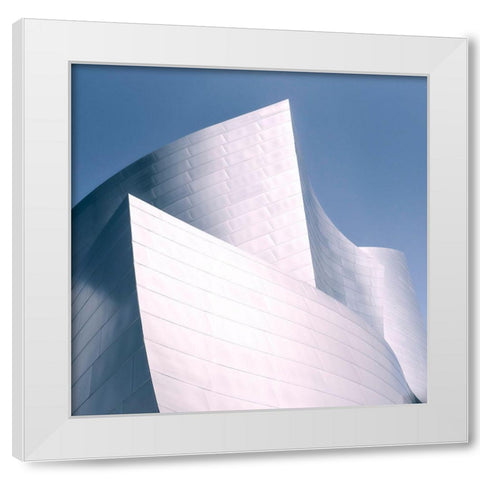 Pointing White Modern Wood Framed Art Print by Kreiten, Mike