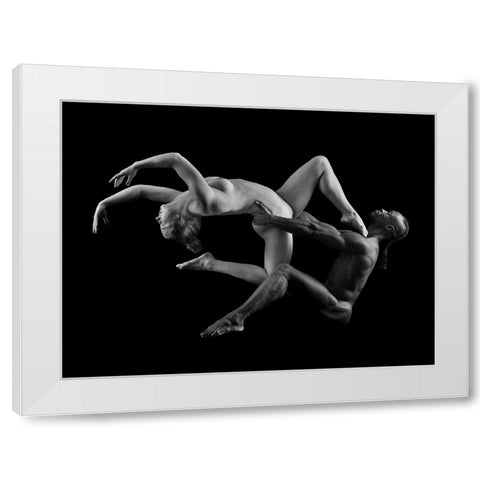 Perfect Balance White Modern Wood Framed Art Print by Finighan, Brennan