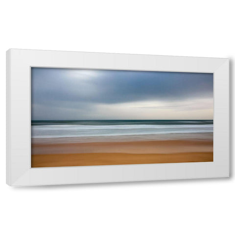 Maritime Wandering White Modern Wood Framed Art Print by Hullot Scalvenzi, Benjamine