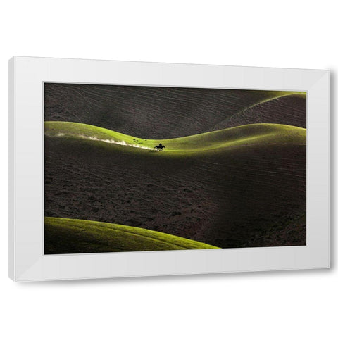 A??Ae??Aandsup3;ReÂ?A?? White Modern Wood Framed Art Print by Uu
