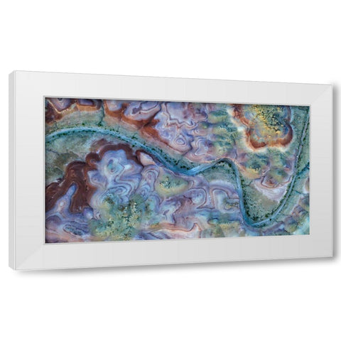 Beautiful Badlands White Modern Wood Framed Art Print by Zuo, Jun