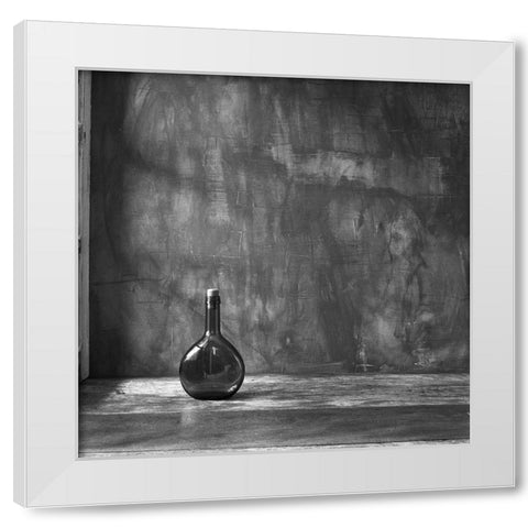 14 White Modern Wood Framed Art Print by Laercio, Luiz