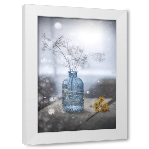 Morning In The Country White Modern Wood Framed Art Print by Fedotov, Vadim