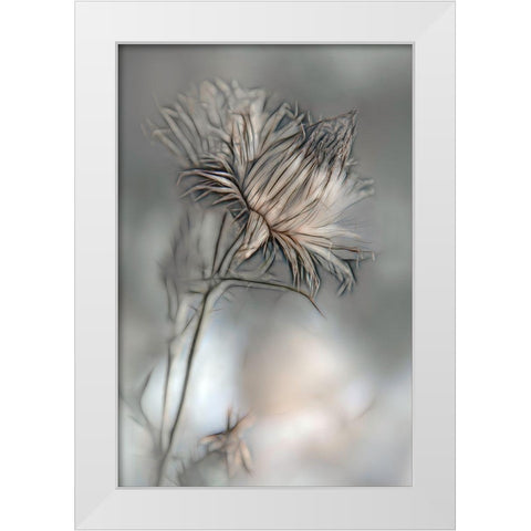 Source Of Life White Modern Wood Framed Art Print by Claes, Gilbert