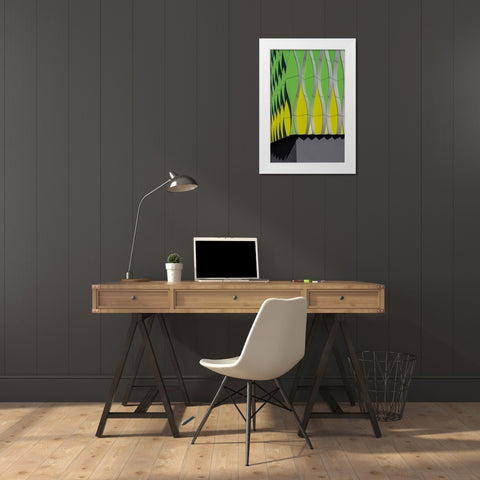The Shadow Side White Modern Wood Framed Art Print by Luycx, Theo