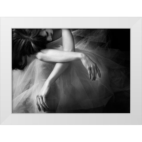 Il Sogno White Modern Wood Framed Art Print by Nozza, Roberta