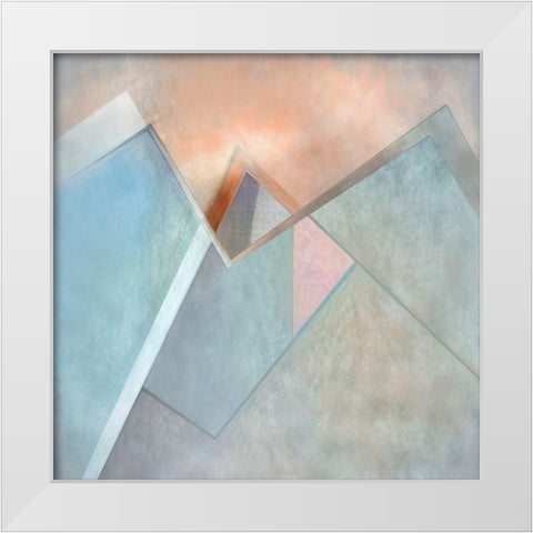 Credo Quia Absurdum Ii White Modern Wood Framed Art Print by Claes, Gilbert