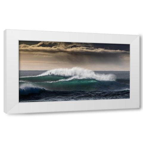 Double Strength White Modern Wood Framed Art Print by Pelissier, Marc