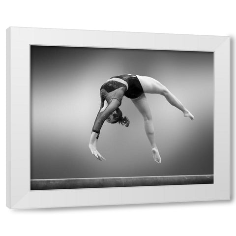 Arch White Modern Wood Framed Art Print by Li, Rob