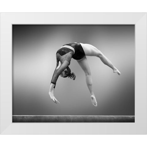 Arch White Modern Wood Framed Art Print by Li, Rob