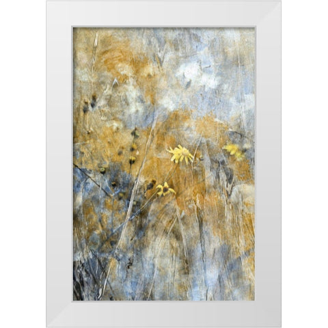 A Time Of Freedom White Modern Wood Framed Art Print by Devos, Delphine