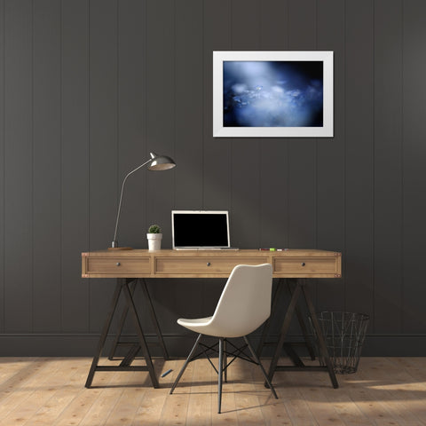 Gentle Light White Modern Wood Framed Art Print by Suzuki, Takashi