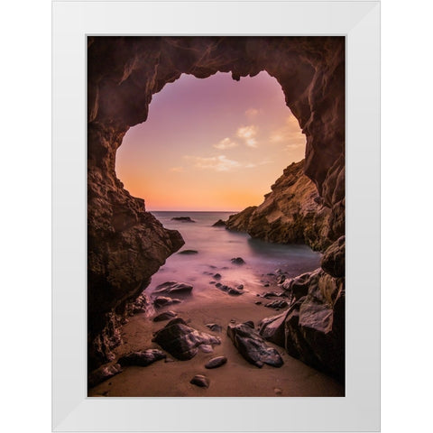Leo Carrillo White Modern Wood Framed Art Print by Rohr, Declan