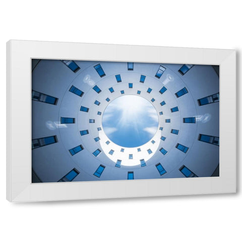 Nsn White Modern Wood Framed Art Print by Kreiten, Mike